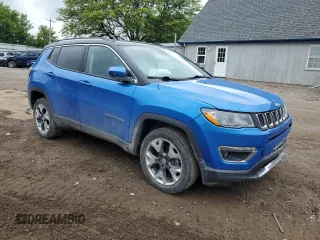 2021 Jeep Compass Limited z VIN 3C4NJDCB9MT535683, wystawiony jako Copart lot #58504285 z przebiegiem 44 738 mil mil oraz Czysty tytuł • Clean title. Historia ofert i sprzedaży dostępna na DreamBid. Obrazek 4.