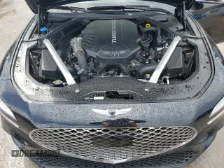 2023 Genesis G70 3.3T with VIN KMTG54TE8PU118039, listed as a Copart auction lot 67553654 with 7,515 mi miles and Salvage Title. Bid and sale history available at carsss.com. Image 11.