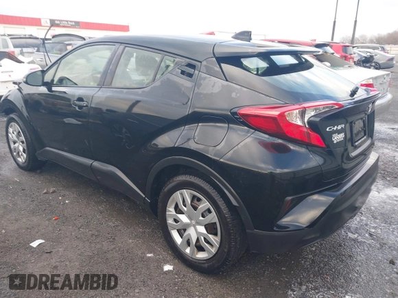 2020 Toyota C-HR LE with VIN JTNKHMBX3L1073585, listed as a IAAI auction lot 41207535 with 167,925 mi miles. Bid and sale history available at carsss.com. Image 3.
