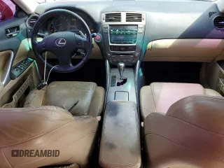 2008 Lexus IS with VIN JTHBK262682068860, listed as a Copart auction lot 51438115 with 148,971 mi miles and Salvage Title. Bid and sale history available at carsss.com. Image 8.
