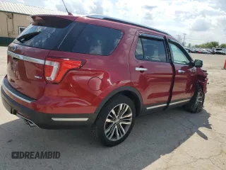 2019 Ford Explorer Platinum с VIN 1FM5K8HT1KGA40736, выставлен на аукционе Copart как лот 54357915 с пробегом 67 164 миль миль и Списание • Salvage title. История ставок и продаж доступна на DreamBid. Изображение 3.
