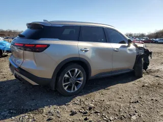 2023 Infiniti QX60 Luxe z VIN 5N1DL1FSXPC367774, wystawiony jako Copart lot #50039935 z przebiegiem 36 379 mil mil oraz Szkoda całkowita • Salvage title. Historia ofert i sprzedaży dostępna na DreamBid. Obrazek 3.