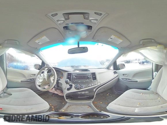 2014 Toyota Sienna LE AAS with VIN 5TDKK3DC7ES457093, listed as a Copart auction lot 84816084 with 171,256 mi miles and Salvage Title. Bid and sale history available at carsss.com. Image 16.