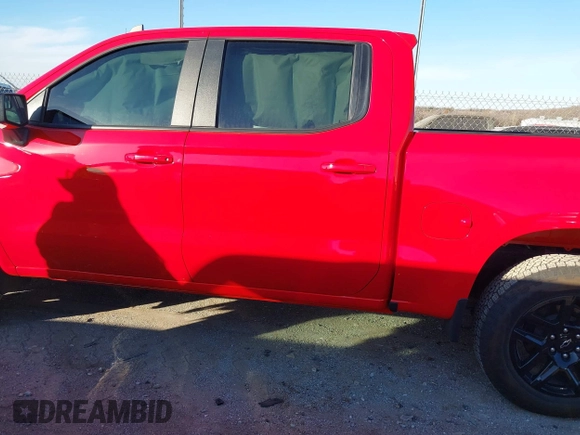 2023 Chevrolet Silverado 1500 RST with VIN 2GCUDEED7P1150782, listed as a IAAI auction lot 40980457 with 2,739 mi miles. Bid and sale history available at carsss.com. Image 14.