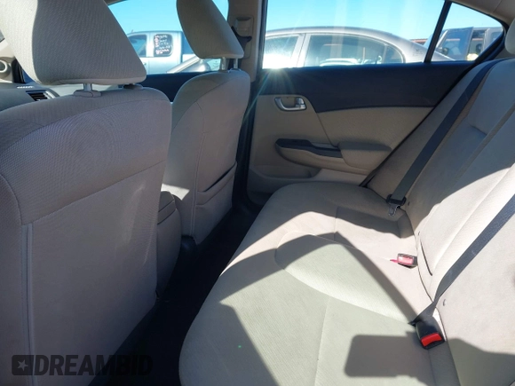 2013 Honda Civic EX with VIN 19XFB2F89DE268328, listed as a IAAI auction lot 42049105 with 121,176 mi miles and . Bid and sale history available at DreamBid. Image 8.