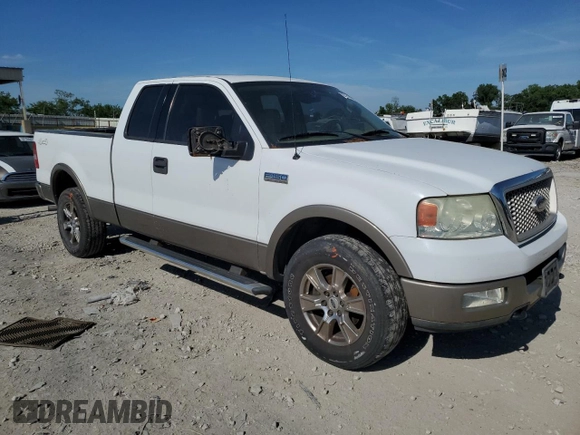 2004 Ford F-150 XLT с VIN 1FTPX14514NB28455, выставлен на аукционе Copart как лот 55142985 с пробегом 208 313 миль миль и Списание • Salvage title. История ставок и продаж доступна на DreamBid. Изображение 4.