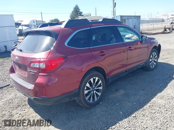 2017 Subaru Outback Limited с VIN 4S4BSENC1H3430791, выставлен на аукционе IAAI как лот 42058305 с пробегом 111 544 миль миль и . История ставок и продаж доступна на DreamBid. Изображение 4.
