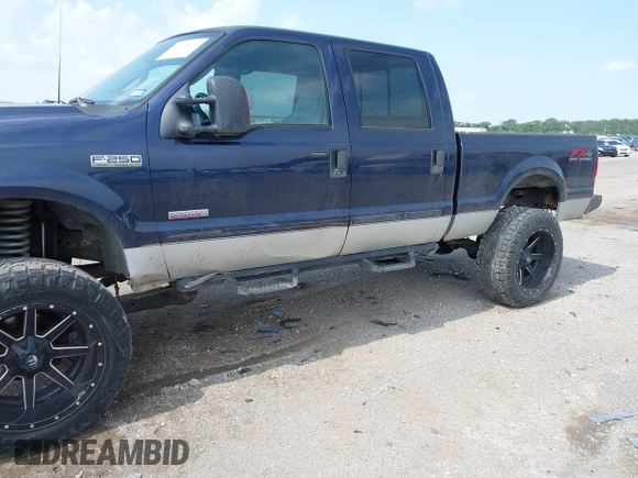 2005 Ford F-250 XL with VIN 1FTSW21P65EC14032, listed as a IAAI auction lot 42496467 with 247,356 mi miles and . Bid and sale history available at DreamBid. Image 6.