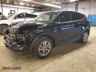 2018 Hyundai Tucson SE with VIN KM8J23A42JU657146, listed as a Copart auction lot 43837755 with 64,436 mi miles and Salvage Title. Bid and sale history available at carsss.com. Image 1.