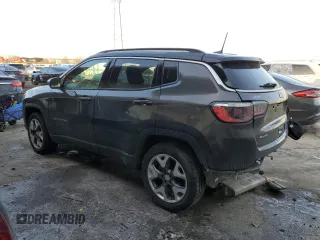 2018 Jeep Compass Limited with VIN 3C4NJDCB2JT501595, listed as a Copart auction lot 44730255 with 39,212 mi miles and Clean Title. Bid and sale history available at carsss.com. Image 2.