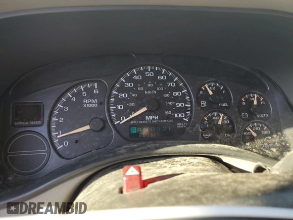 2002 Chevrolet Suburban Z71 with VIN 3GNFK16T52G274926, listed as a Copart auction lot 88449475 with 260,929 mi miles and Salvage Title. Bid and sale history available at carsss.com. Image 9.