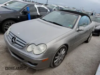 2007 Mercedes-Benz CLK-Class 3.5L with VIN WDBTK56F17T082814, listed as a Copart auction lot 74519944 with 0 mi miles and Clean Title. Bid and sale history available at carsss.com. Image 1.