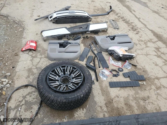 2019 Ford F-150 XL with VIN 1FTEW1E52KFA20992, listed as a Copart auction lot 49848465 with 100,975 mi miles and Salvage Title. Bid and sale history available at carsss.com. Image 12.