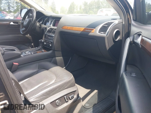 2013 Audi Q7 Premium Plus with VIN WA1LGAFE7DD000152, listed as a IAAI auction lot 42520904 with 137,516 mi miles and . Bid and sale history available at DreamBid. Image 5.