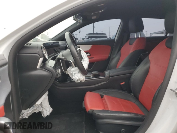 2021 Mercedes-Benz A 220 with VIN W1K3G4EB8MJ256810, listed as a Copart auction lot 73183944 with 25,404 mi miles and Salvage Title. Bid and sale history available at DreamBid. Image 7.