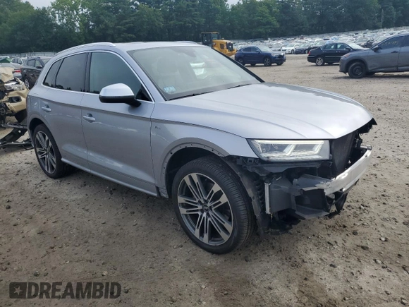 2018 Audi SQ5 Premium Plus z VIN WA1A4AFY6J2103466, wystawiony jako Copart lot #61204895 z przebiegiem 91 712 mil mil oraz Szkoda całkowita • Salvage title. Historia ofert i sprzedaży dostępna na DreamBid. Obrazek 4.