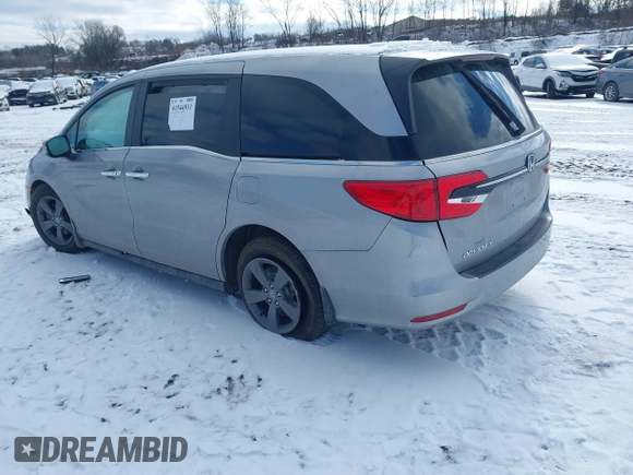 2022 Honda Odyssey EX with VIN 5FNRL6H51NB052313, listed as a IAAI auction lot 41544931 with 38,057 mi miles and . Bid and sale history available at DreamBid. Image 3.