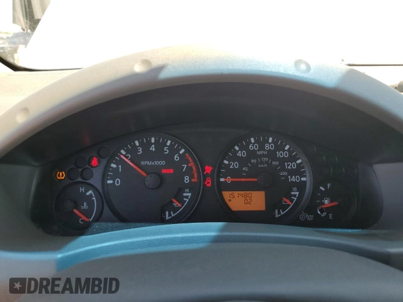 2007 Nissan Frontier SE with VIN 1N6AD07U87C443259, listed as a Copart auction lot 57174005 with 151,480 mi miles and Salvage title. Bid and sale history available at DreamBid. Image 9.
