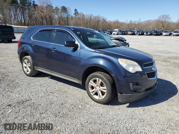 2015 Chevrolet Equinox LS with VIN 2GNALAEK1F1140770, listed as a Copart auction lot 47047295 with 179,170 mi miles and Salvage Title. Bid and sale history available at carsss.com. Image 4.