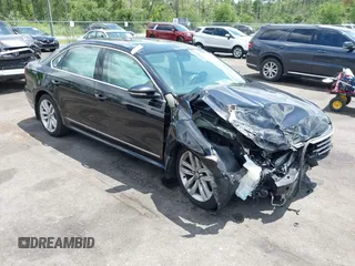 2017 Volkswagen Passat SE with VIN 1VWGT7A32HC034410, listed as a IAAI auction lot 42470146 with 96,226 mi miles and . Bid and sale history available at DreamBid. Image 1.