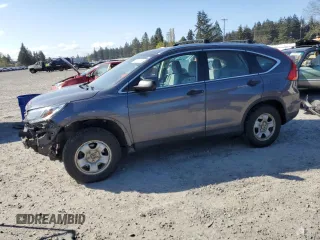 2016 Honda CR-V LX with VIN 2HKRM4H39GH713025, listed as a Copart auction lot 52900455 with 163,697 mi miles and Salvage Title. Bid and sale history available at carsss.com. Image 1.