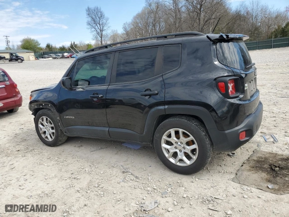 2017 Jeep Renegade Latitude with VIN ZACCJABB9HPF72642, listed as a Copart auction lot 50519185 with 114,514 mi miles and Salvage Title. Bid and sale history available at carsss.com. Image 2.