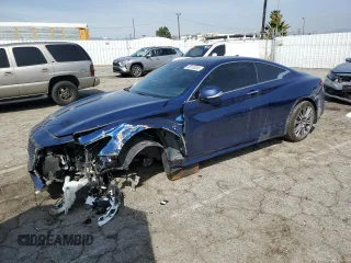 2017 Infiniti Q60 Sport with VIN JN1EV7EK6HM362853, listed as a Copart auction lot 48518255 with 139,405 mi miles and Salvage Title. Bid and sale history available at carsss.com. Image 1.