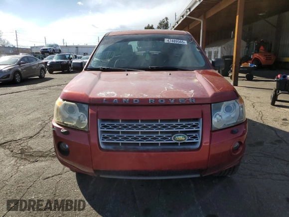 2008 Land Rover LR2 HSE with VIN SALFT24N58H061921, listed as a Copart auction lot 47489565 with 150,141 mi miles and Salvage Title. Bid and sale history available at DreamBid. Image 5.