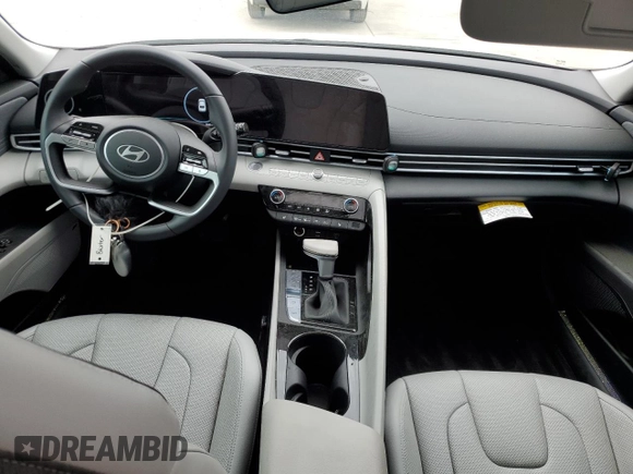 2024 Hyundai Elantra Limited with VIN KMHLP4DG7RU793239, listed as a Copart auction lot 50755805 with 2,535 mi miles and Salvage Title. Bid and sale history available at DreamBid. Image 8.