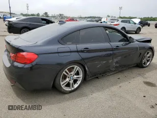 2015 BMW 4 Series 435i xDrive z VIN WBA4B3C57FD669983, wystawiony jako Copart lot #57360823 z przebiegiem 56 215 mil mil oraz . Historia ofert i sprzedaży dostępna na DreamBid. Obrazek 3.