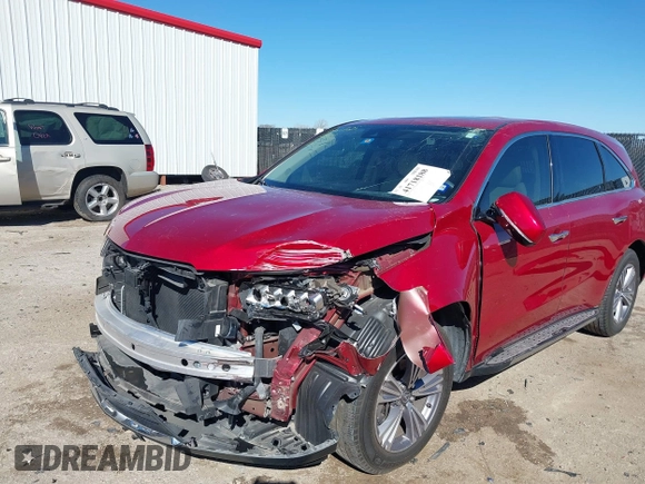 2020 Acura MDX with VIN 5J8YD3H33LL013420, listed as a IAAI auction lot 41718188 with 31,556 mi miles and . Bid and sale history available at DreamBid. Image 6.
