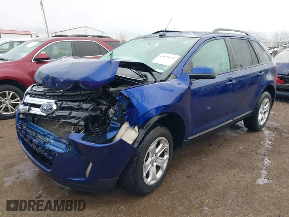 2014 Ford Edge SEL with VIN 2FMDK3JC2EBA20211, listed as a IAAI auction lot 41875254 with 195,046 mi miles. Bid and sale history available at carsss.com. Image 17.