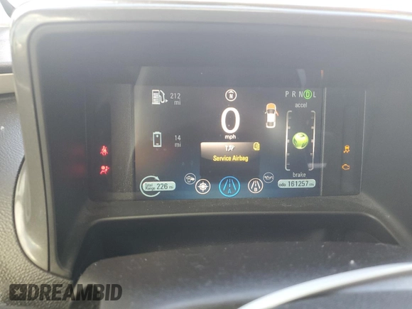 2013 Chevrolet Volt with VIN 1G1RH6E43DU100972, listed as a Copart auction lot 46146055 with 161,257 mi miles and Salvage Title. Bid and sale history available at carsss.com. Image 9.