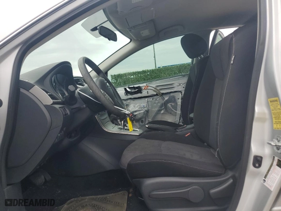 2014 Nissan Sentra S with VIN 3N1AB7AP3EL696658, listed as a Copart auction lot 88230995 with 44,255 mi miles and Non Repairable. Bid and sale history available at carsss.com. Image 7.