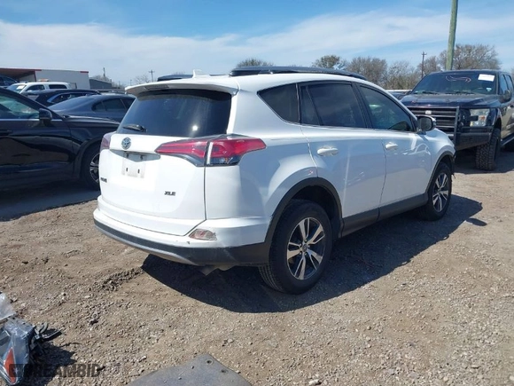 2017 Toyota RAV4 XLE with VIN JTMWFREV6HD095217, listed as a IAAI auction lot 41656469 with 166,737 mi miles. Bid and sale history available at carsss.com. Image 4.