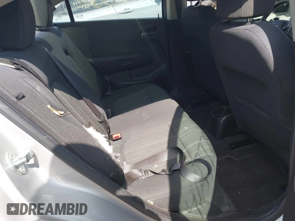 2015 Chevrolet Sonic LT with VIN 1G1JC5SH5F4212883, listed as a IAAI auction lot 41877786 with 91,941 mi miles and . Bid and sale history available at DreamBid. Image 8.