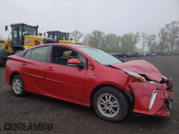 2019 Toyota Prius LE z VIN JTDL9RFU3K3008712, wystawiony jako Copart lot #55384635 z przebiegiem 34 228 mil mil oraz Szkoda całkowita • Salvage title. Historia ofert i sprzedaży dostępna na DreamBid. Obrazek 4.