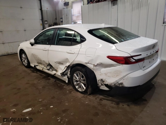 2025 Toyota Camry LE with VIN 4T1DAACK7SU033988, listed as a Copart auction lot 54142535 with 9,716 mi miles and Clean Title. Bid and sale history available at carsss.com. Image 2.