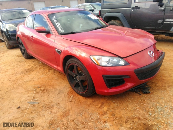 2009 Mazda RX-8 R3 with VIN JM1FE174490403129, listed as a IAAI auction lot 41205175 with 90,156 mi miles. Bid and sale history available at carsss.com. Image 1.