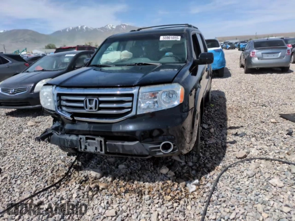 2013 Honda Pilot EX-L with VIN 5FNYF4H6XDB004954, listed as a Copart auction lot 55901055 with 147,551 mi miles and Salvage title. Bid and sale history available at DreamBid. Image 13.
