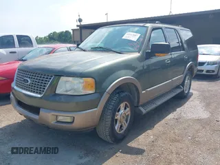 2003 Ford Expedition Eddie Bauer with VIN 1FMRU17WX3LB95356, listed as a IAAI auction lot 42413887 with 163,318 mi miles and . Bid and sale history available at DreamBid. Image 2.