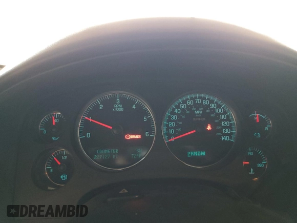 2012 Chevrolet Tahoe Commercial with VIN 1GNLC2E09CR296376, listed as a Copart auction lot 54265525 with 227,127 mi miles and Salvage title. Bid and sale history available at DreamBid. Image 9.