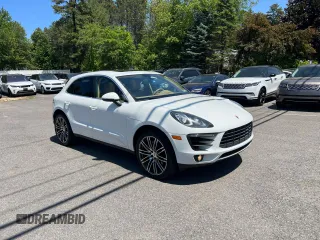 2015 Porsche Macan S z VIN WP1AB2A56FLB61043, wystawiony jako Copart lot #59803235 z przebiegiem 155 572 mil mil oraz Czysty tytuł • Clean title. Historia ofert i sprzedaży dostępna na DreamBid. Obrazek 1.