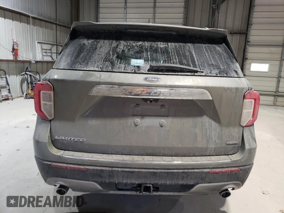 2020 Ford Explorer Limited with VIN 1FM5K7FWXLGC30852, listed as a Copart auction lot 46270785 with 39,341 mi miles and Salvage Title. Bid and sale history available at DreamBid. Image 6.