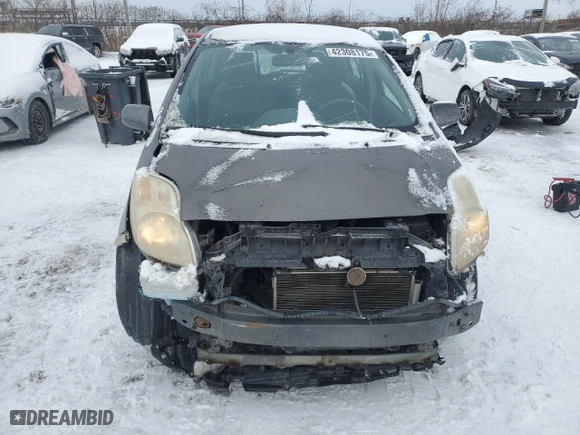 2009 Toyota Yaris with VIN JTDKT923795272797, listed as a Copart auction lot 42308175 with 331,961 mi miles and Salvage Title. Bid and sale history available at carsss.com. Image 5.