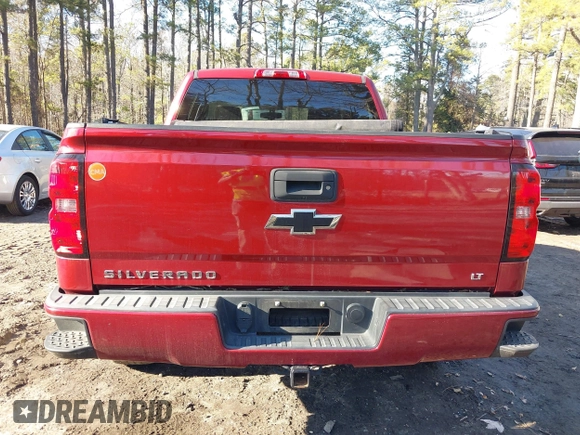 2018 Chevrolet Silverado 1500 LT with VIN 3GCUKREC4JG204672, listed as a IAAI auction lot 41638941 with 134,506 mi miles. Bid and sale history available at carsss.com. Image 16.