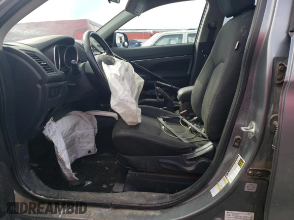 2014 Mitsubishi Outlander Sport SE with VIN 4A4AJ3AU8EE604306, listed as a Copart auction lot 53302015 with Not provided miles and Salvage title. Bid and sale history available at DreamBid. Image 7.