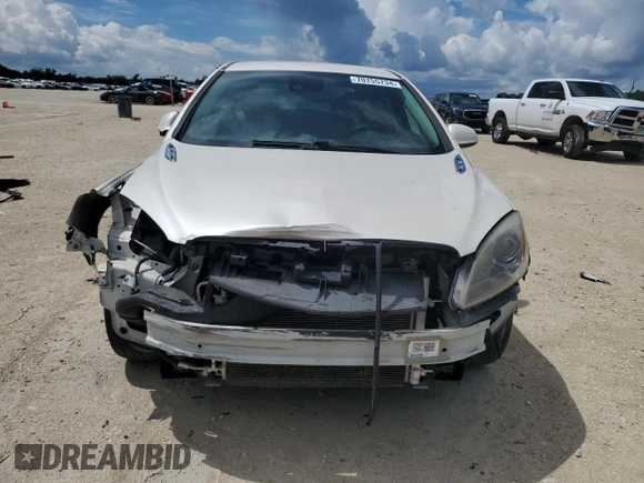 2014 Buick Verano Leather Group with VIN 1G4PS5SK8E4196544, listed as a Copart auction lot 70755734 with 0 mi miles and Salvage Title. Bid and sale history available at carsss.com. Image 5.