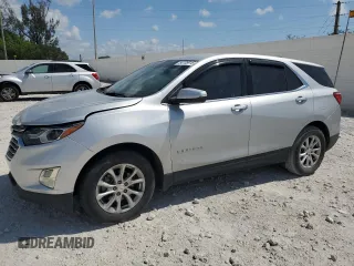 2019 Chevrolet Equinox LT with VIN 2GNAXKEV6K6183311, listed as a Copart auction lot 54105915 with 72,332 mi miles and Salvage Title. Bid and sale history available at DreamBid. Image 1.