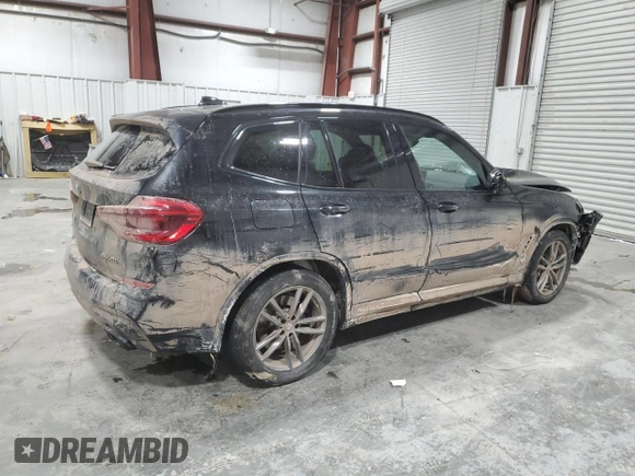 2020 BMW X3 M40i with VIN 5UXTY9C02L9D23795, listed as a Copart auction lot 42096505 with 55,231 mi miles and Salvage Title. Bid and sale history available at DreamBid. Image 3.